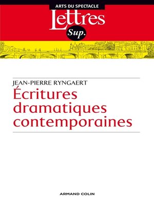 cover image of Écritures dramatiques contemporaines